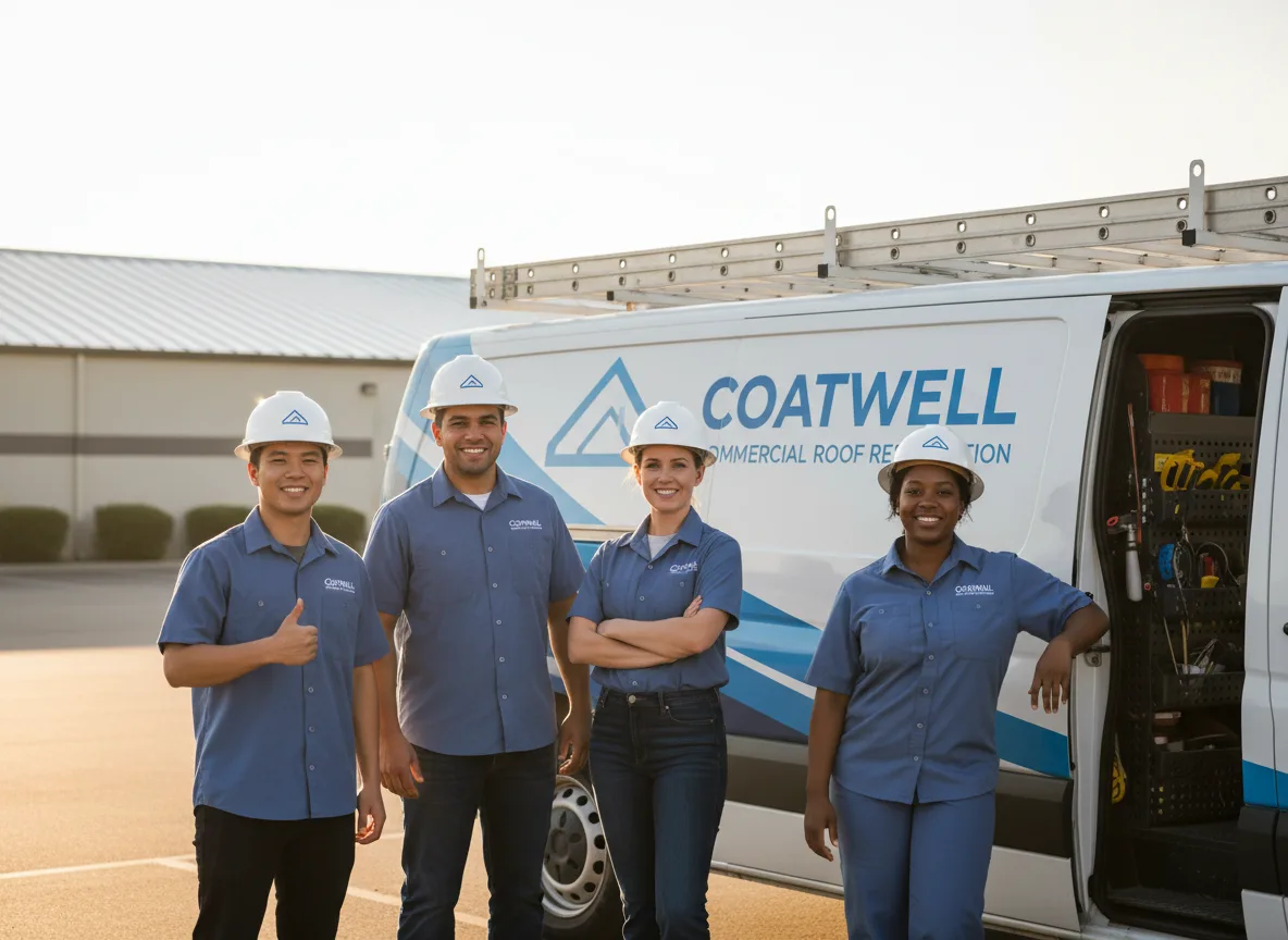 Commercial roof coating company in Sulphur Bluff, TX